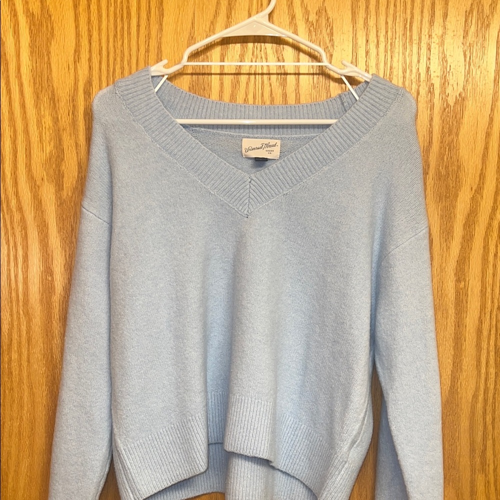 Universal Thread Light Blue V-Neck Sweater
